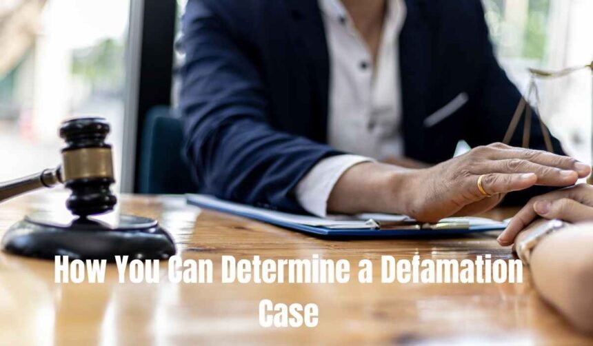 Determine a Defamation Case