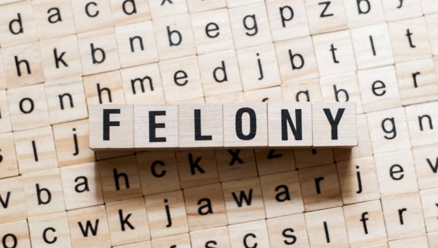 3rd Degree Felony in California