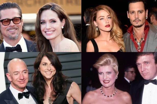 High Profile Divorce Cases