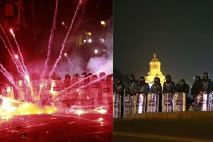 Georgia’s Turmoil: Protests Over EU Negotiations Suspension Leave 44 Hospitalized