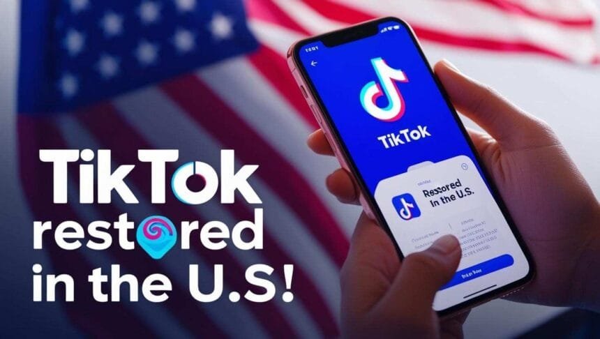 TikTok Restores Service in the U.S.