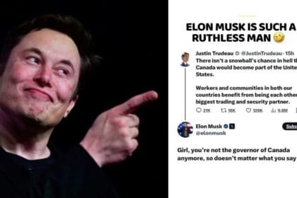 ‘You’re Not the Governor of Canada’: Elon Musk’s Sarcastic Jab at Justin Trudeau