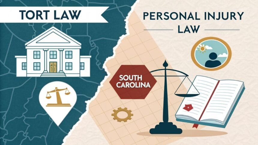 Tort Law vs. Personal Injury Law in South Carolina
