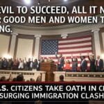 New U.S. Citizens Take Oath in Charleston Amid Surging Immigration Clashes