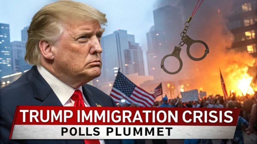 Trump's Immigration Crackdown Hits Polling Lows Amid Minnesota Shooting Fallout