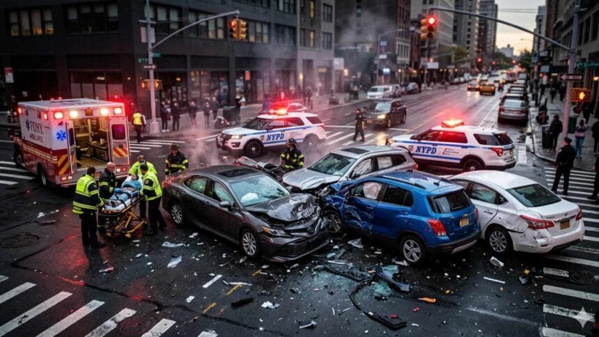 Deadly Five-Car Collision in Chicago Heights Leaves 2 Dead, 3 Juveniles Hurt