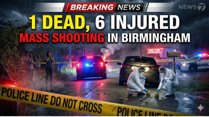 Deadly Shooting at Birmingham Gathering Leaves One Dead, Six Injured