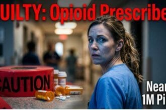Nurse Practitioner Convicted for Illegally Distributing Nearly 1 Million Opioid Pills