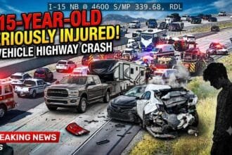 Teen Seriously Injured in Multi-Vehicle Crash That Shut Down I-15 in Riverdale