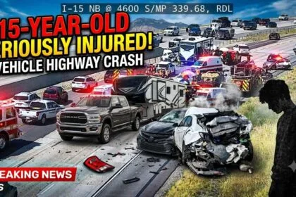 Teen Seriously Injured in Multi-Vehicle Crash That Shut Down I-15 in Riverdale