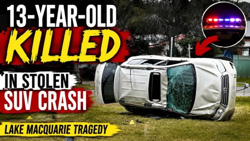 Tragic Crash Claims 13 Year-Old Life