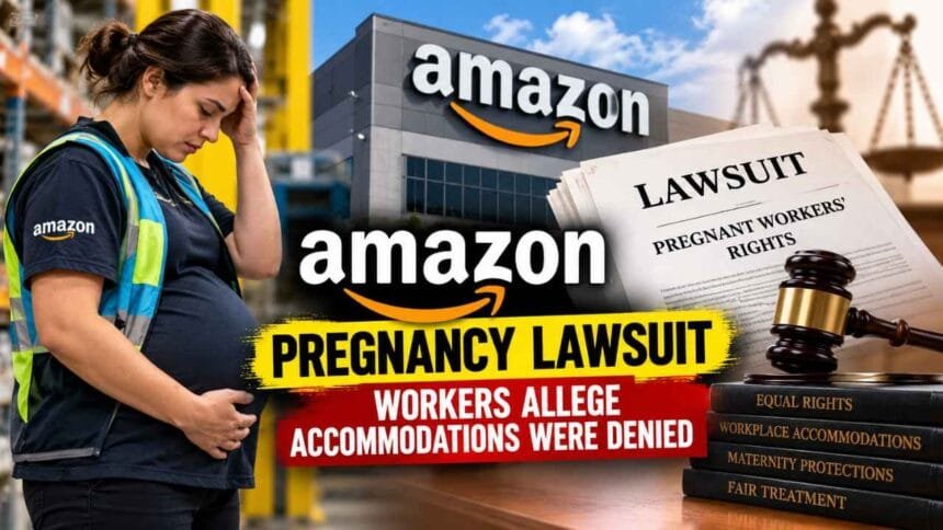 Amazon Faces Nationwide Pregnancy Lawsuit as Workers Allege Accommodations Were Denied