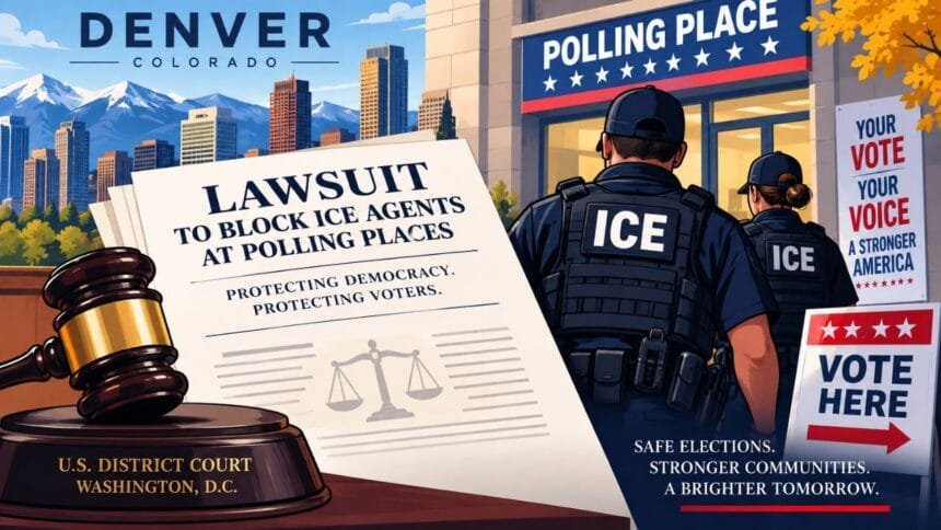 Denver Sues Trump Administration to Block ICE Agents From Polling Places