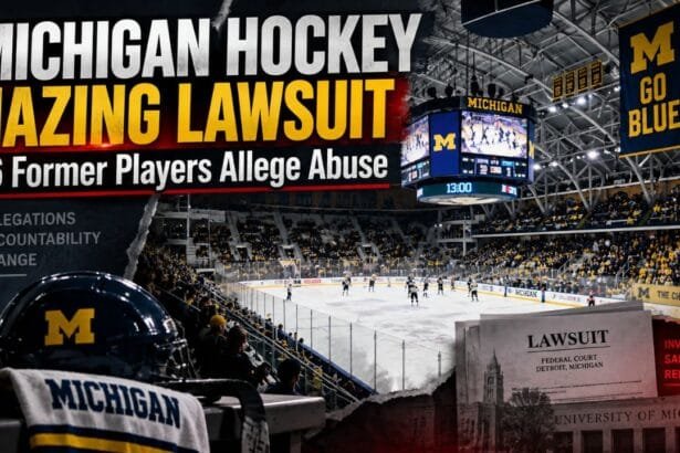 University of Michigan Hockey Lawsuit Alleges Years of Sexualized Hazing